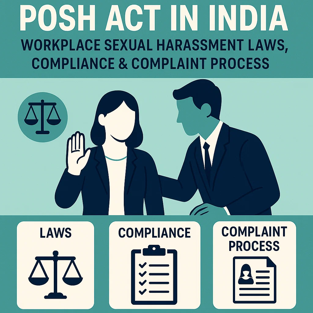 POSH Act in India: Workplace Sexual Harassment Laws, Compliance & Complaint Process.