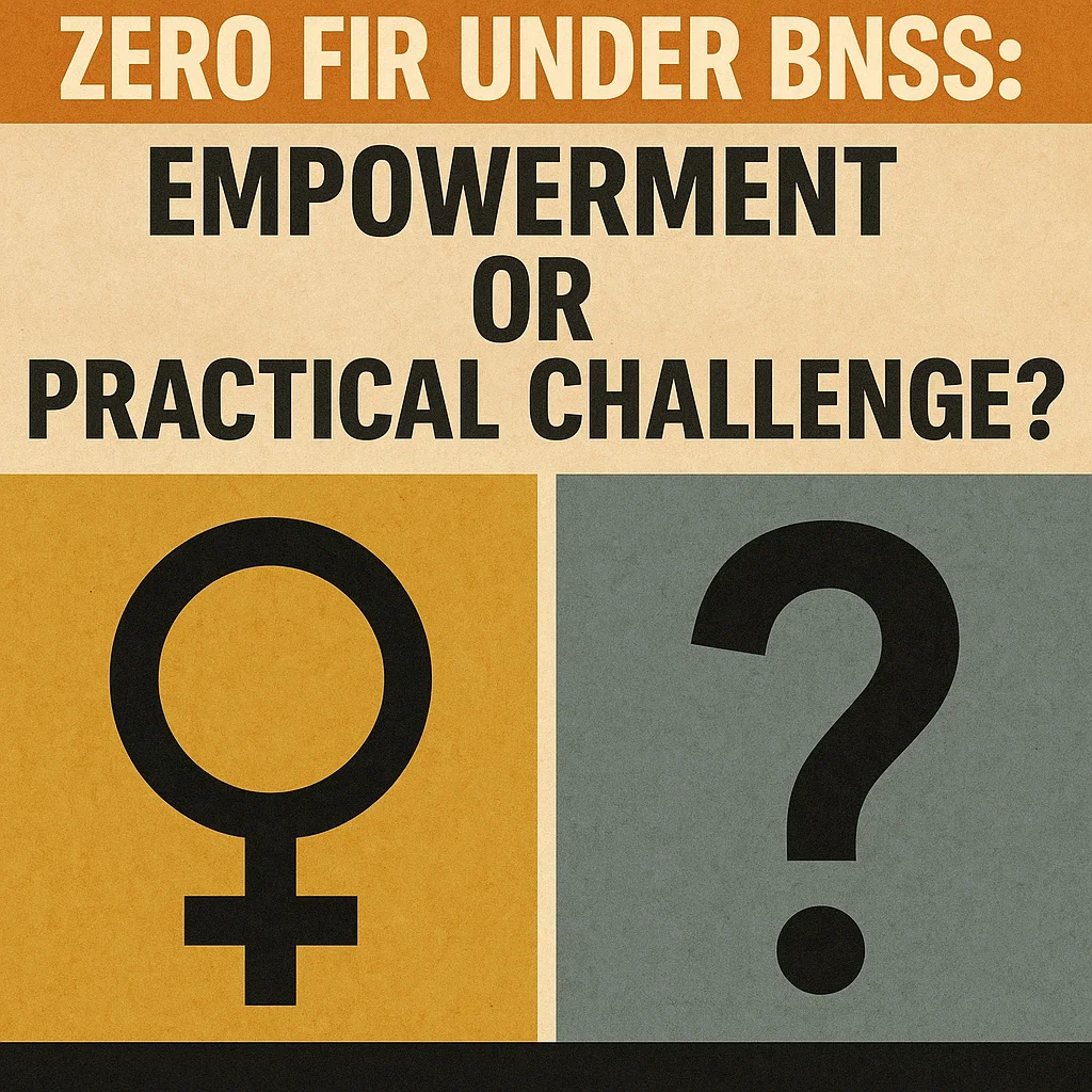 Zero FIR under BNSS: Empowerment or Practical Challenge?