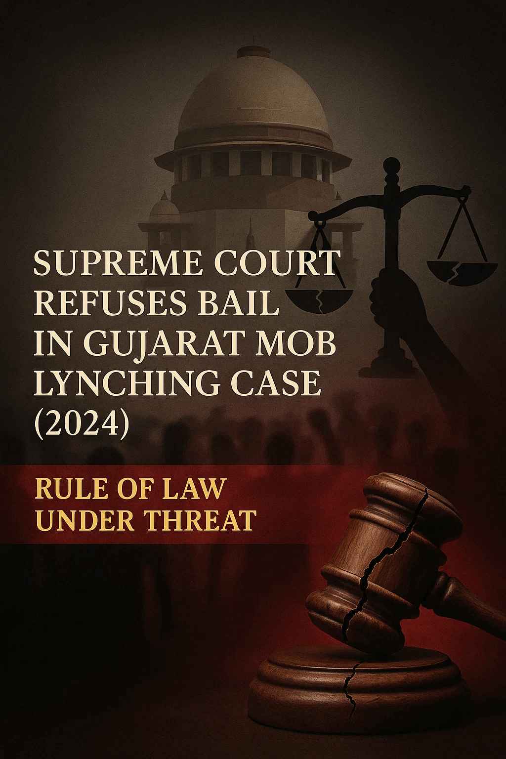 Supreme Court Refuses Bail to Accused in 2024 Gujarat Mob Lynching Case
